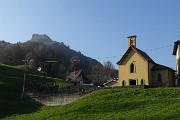 Anello Fraggio-Vaccareggia-Reggetto-Salzana da Pizzino di Taleggio il 30 marzo 2019 - FOTOGALLERY